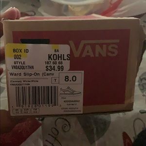Toddler vans size 8